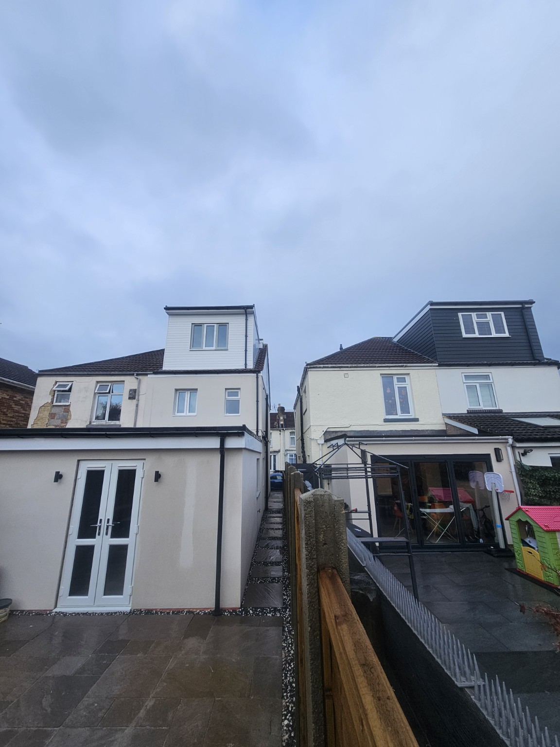 Completed Rear Extension & Loft Conversion